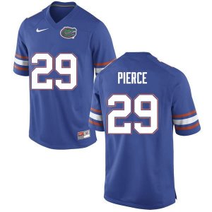 Men's Florida Gators #29 Dameon Pierce NCAA Nike Blue Authentic Stitched College Football Jersey CKU8762BJ